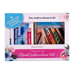 Royal Talens Multi Brand Sets-  Floral Watercolor Art