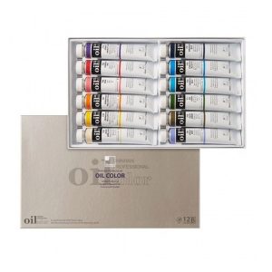 SHINHANArt Professional Oil Color Set 50ml x12 Colors (Set B)