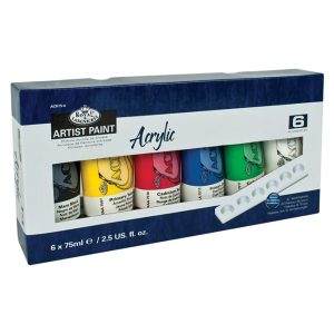 Royal & Langnickel Acrylic Paint 6-Pack - 75 ml