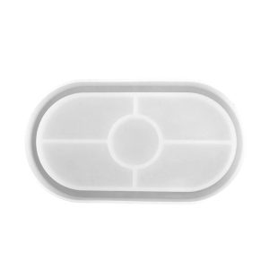 Oval Silicone Coaster Mold