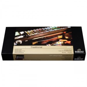 REMBRANDT Oil Colour Paint Traditional Wood Box Set