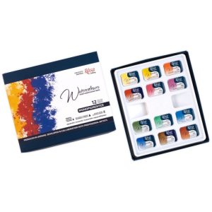 ROSA Gallery Watercolor paints MONOPIGMENTED 12 colors