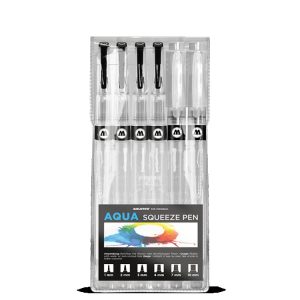 MOLOTOW AQUA SQUEEZE PEN MARKER BASIC-SET 2