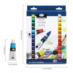 Royal & Langnickel Essentials Acrylic Colours 12 ml SET