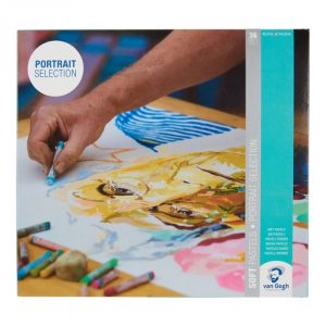 VAN GOGH SOFT PASTEL PORTRAIT SELECTION SET WITH 36 COLOURS